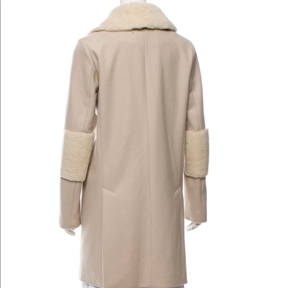 Tibi double breasted coat